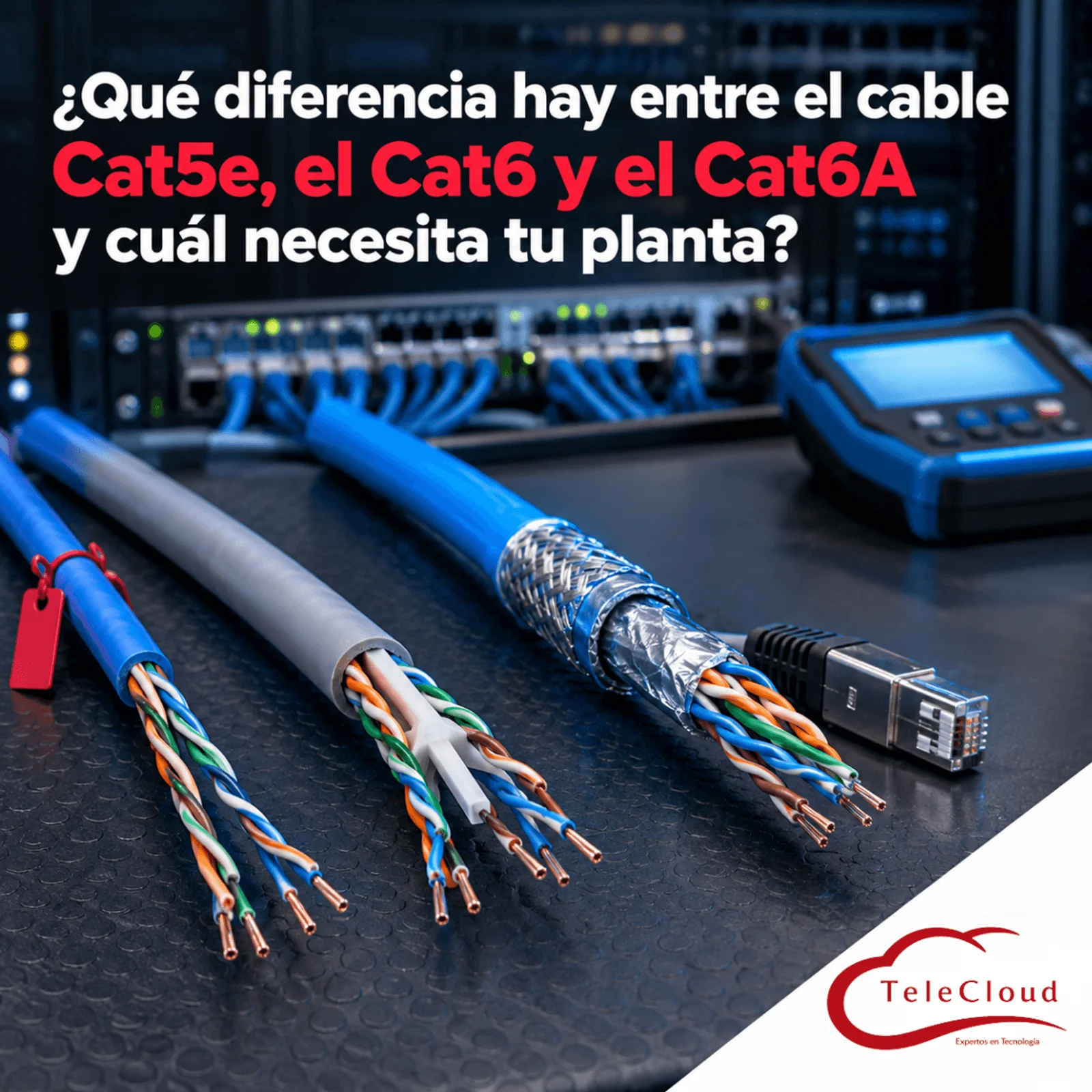 What Is the Difference Between Cat5e, Cat6 and Cat6A Cable, and Which One Does Your Plant Need?