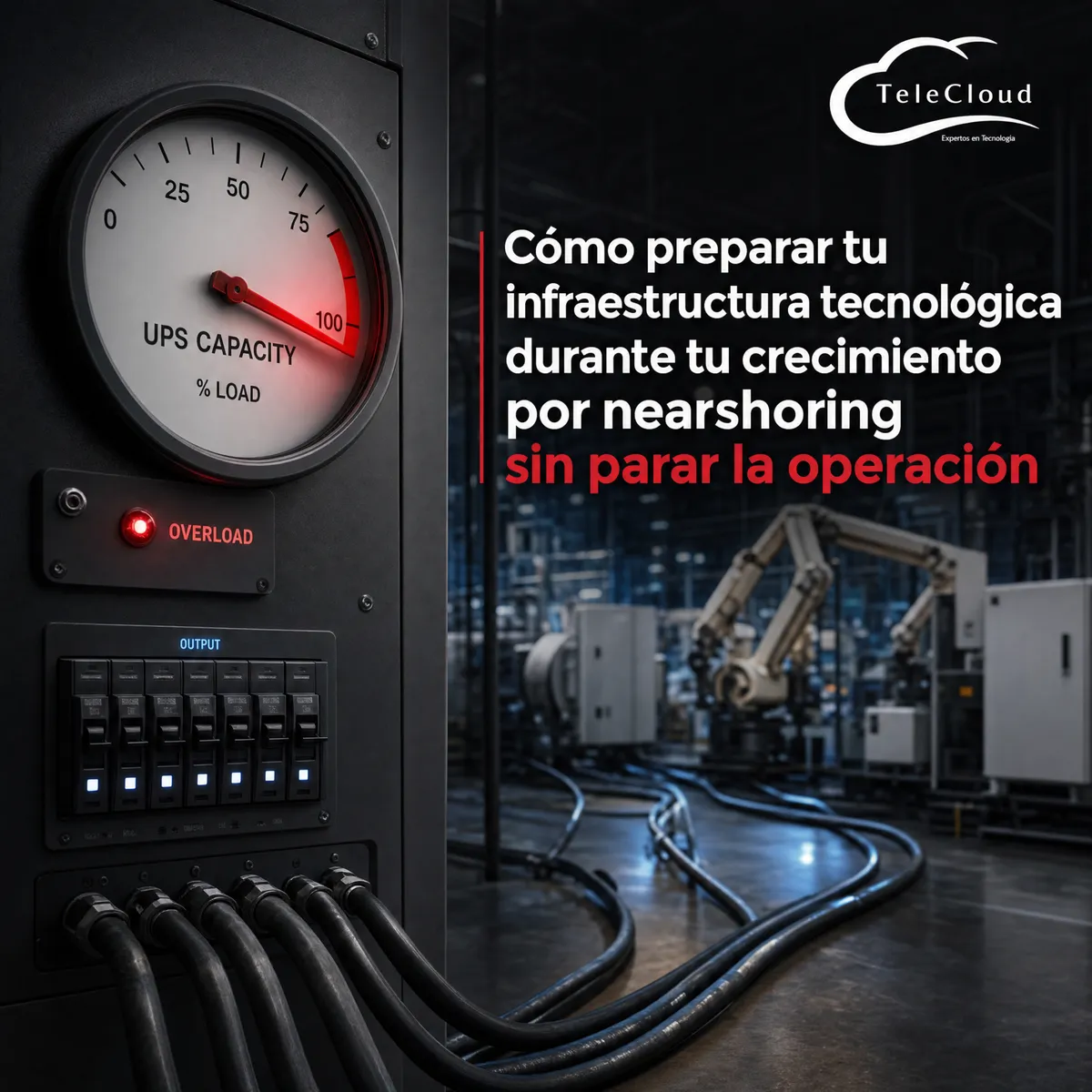 Cómo preparar tu infraestructura tecnológica para crecer por nearshoring sin parar la operación