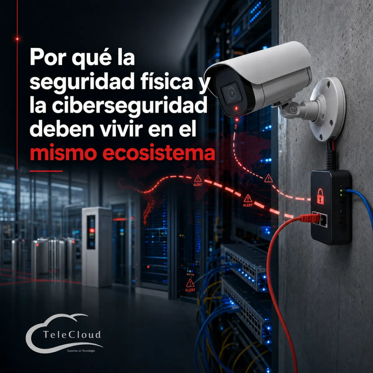 Por qué la seguridad física (CCTV, accesos) y la ciberseguridad deben vivir en el mismo ecosistema