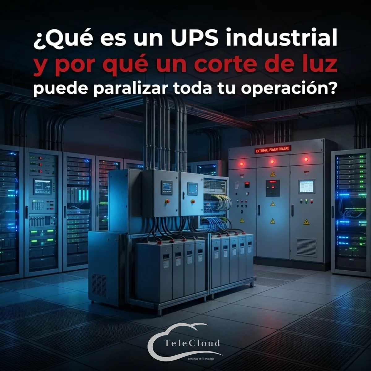 ¿Qué es un UPS industrial y por qué un corte de luz puede paralizar toda tu operación?